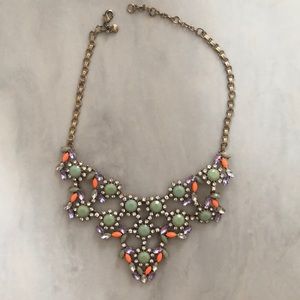 J. Crew Crystal Statement Necklace